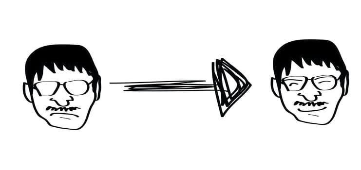 father&#039 s day greetings card design, doodle style.