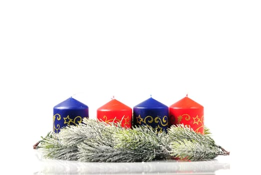 Christmas candles