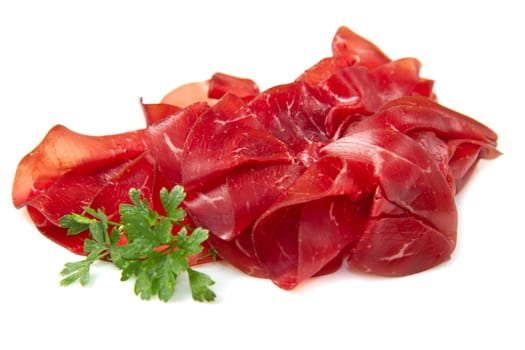 italian cold cuts called Bresaola
