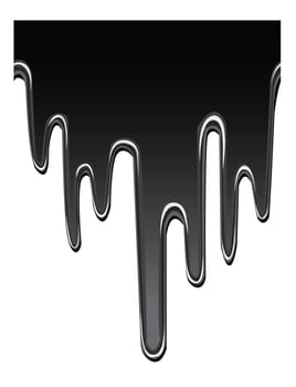 dripping oil background illustration