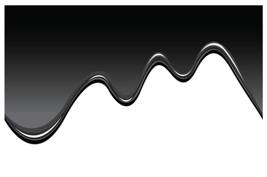 dripping oil background illustration