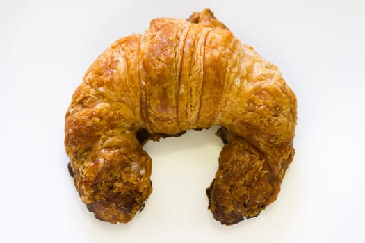 Fresh Image of croissant isolated on white