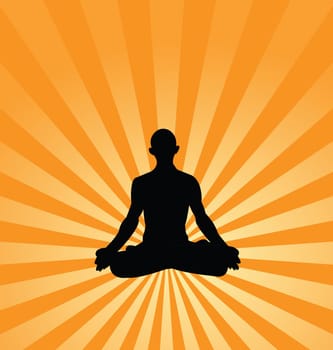 yoga background illustrations, in eps10 format to preserve the edit ability of the background.