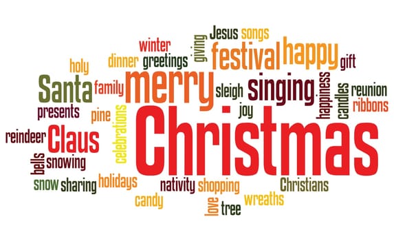 christmas background, vector format.