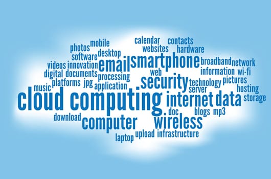 cloud computing concepts background.