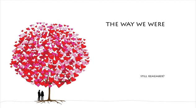 love tree series, card design for valentine&#039 s day - 03 of 06