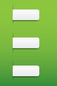 website navigation tabs, eps10 format for easy editing.
