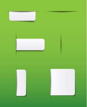 website navigation tabs, eps10 format for easy editing. To preserve the shadow effects.