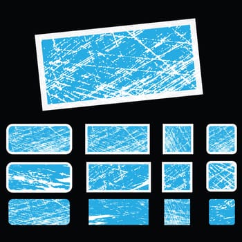 grunge sticker label, for message or price tag