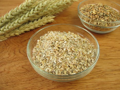 Cereals and grist grains