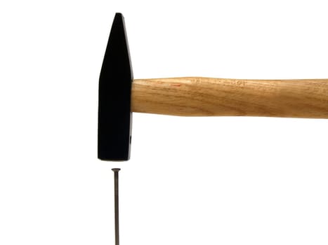 Locksmith's hammer and nail
