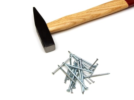 Locksmith's hammers and nails
