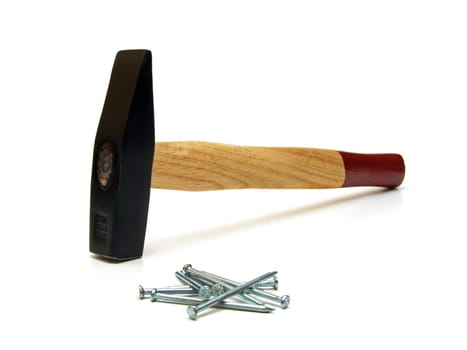 Locksmith's hammers and nails