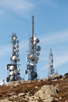 tower for the transmission of radio signals