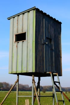 High chair in the countryside