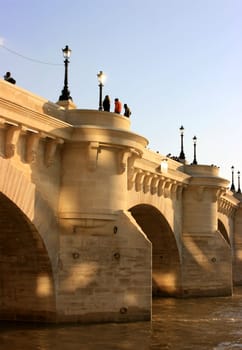 The Pont Neuf Bridge in Paris