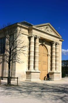 The entry of the Orangerie museum in Paris