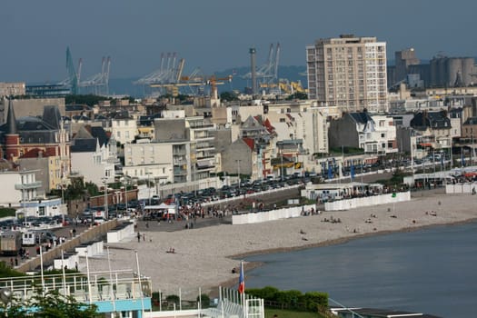 Le Havre cityscape (Normandy, France)