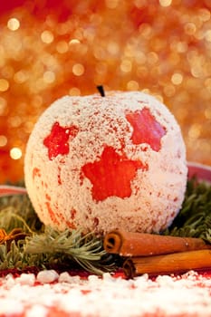 Christmas apple
