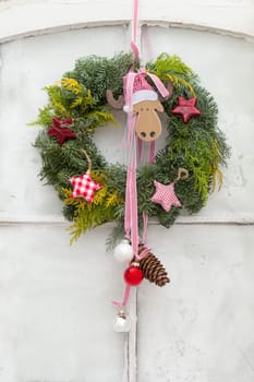 Christmas door wreath