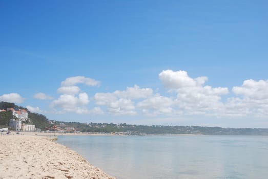 stunning and famous lagoon in Foz do Arelho, Portugal