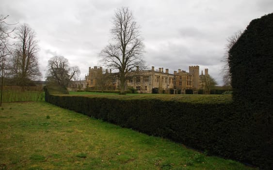 beautiful view at Sudeley Castle in Winchcombe, Gloucestershire (United Kingdom)