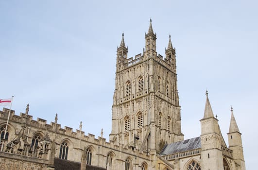 the famous Gloucester Cathedral, England (United Kingdom)