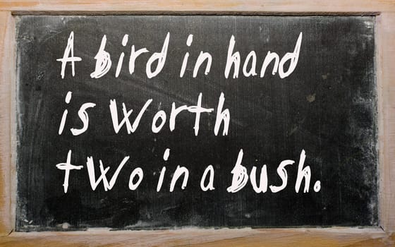 Blackboard writings """"