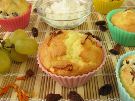Gluten-free muffins made from cornmeal