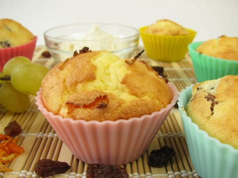 Gluten-free muffins made from cornmeal