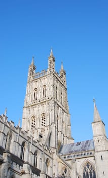 the famous Gloucester Cathedral, England (United Kingdom)