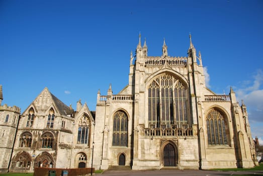 the famous Gloucester Cathedral, England (United Kingdom)