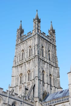 the famous Gloucester Cathedral, England (United Kingdom)