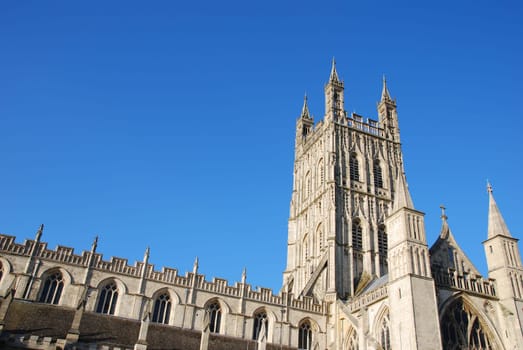 the famous Gloucester Cathedral, England (United Kingdom)