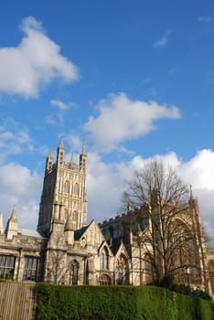 the famous Gloucester Cathedral, England (United Kingdom)