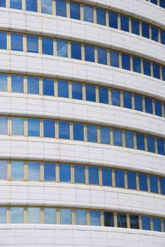 modern office building facade (glass pattern)