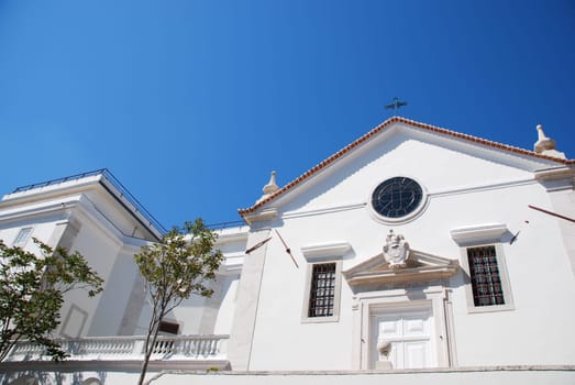 restored Inglesinhos Church in Lisbon, Portugal