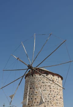 beatiful windmill in Antimahia (Kos), Greece