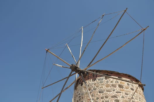beatiful windmill in Antimahia (Kos), Greece