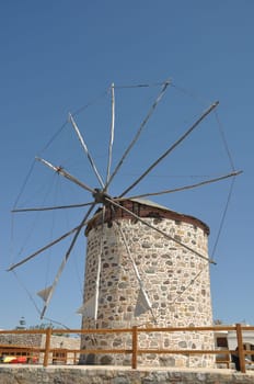 beatiful windmill in Antimahia (Kos), Greece