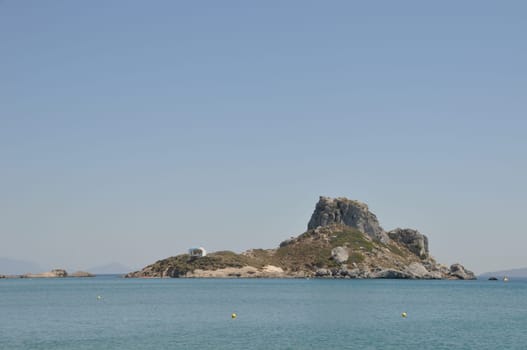 beautiful Kefalos village on Kos island, Greece
