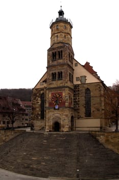 St. Michael's with open staircase
