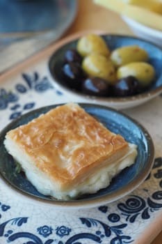 Traditional Turkish Cuisine Pastries .