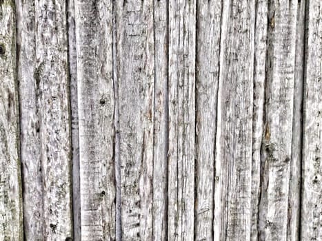 gray wooden planks deformation of the old fence. High quality photo