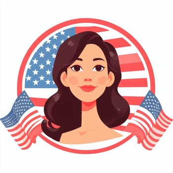 Illustration the Presidents Day National holiday