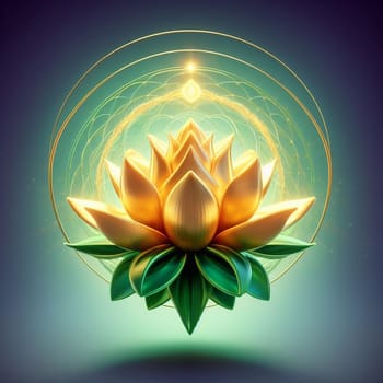 Lotus symbol unsullied purity and the spiritual perfection