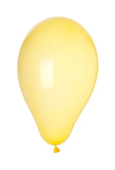 colorful inflatable balloon isolated on white background