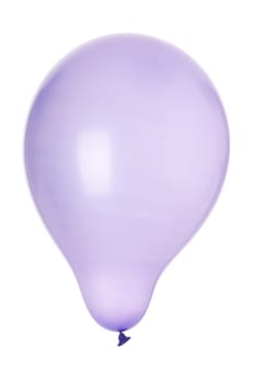 colorful inflatable balloon isolated on white background
