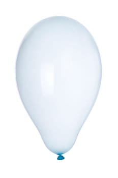 colorful inflatable balloon isolated on white background