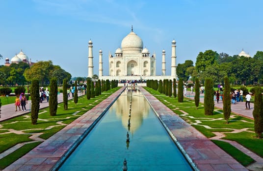 Taj Mahal in India